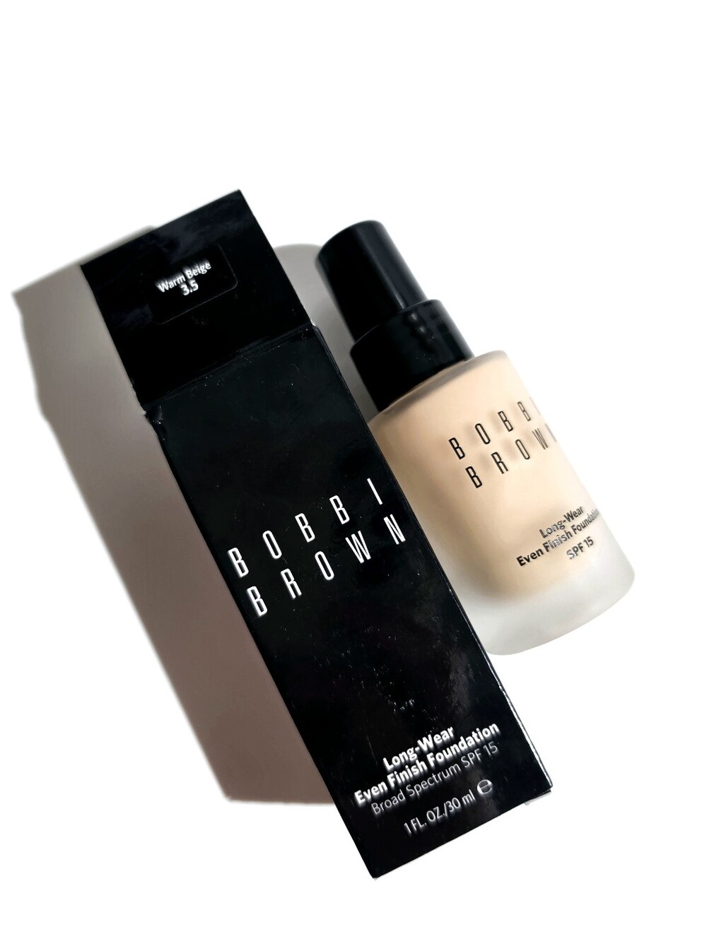 Bobbi Brown Long Wear Even Finsh Foundation #3.5 Warm Beige New